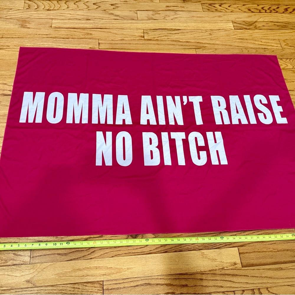 Pink banner